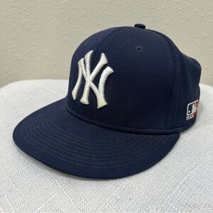 New York Yankees NY MLB OC Sports Pro Flex Hat Cap Strapback Navy Blue OSFM